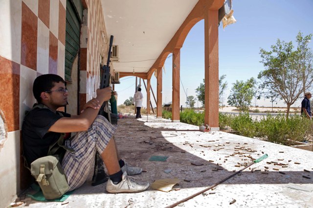 Η Ζαουίγια στα χέρια των λίβυων εξεγερμένων