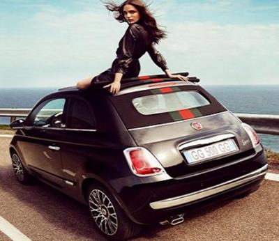 Fiat 500C από τη Gucci