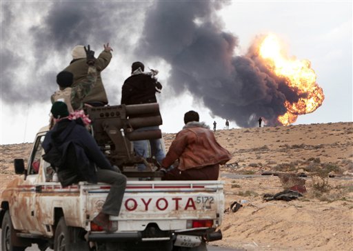 Τελεσίγραφο των εξεγερμένων στις δυνάμεις του Καντάφι