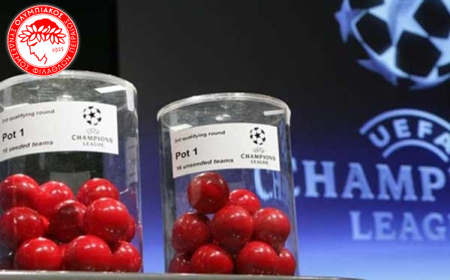 Το απόγευμα η κλήρωση των ομίλων του Champions League