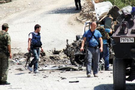 Έκρηξη βόμβας σε στρατιωτική αυτοκινητοπομπή στην Τουρκία