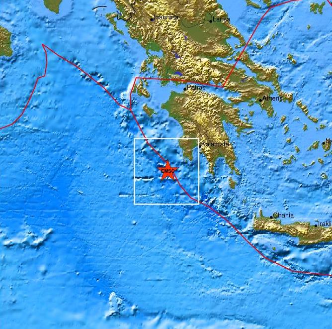 Σεισμός 3,8 Ρίχτερ στη Μεθώνη