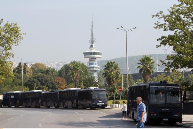 Πρωτοφανής η κινητοποίηση της Αστυνομίας στη ΔΕΘ