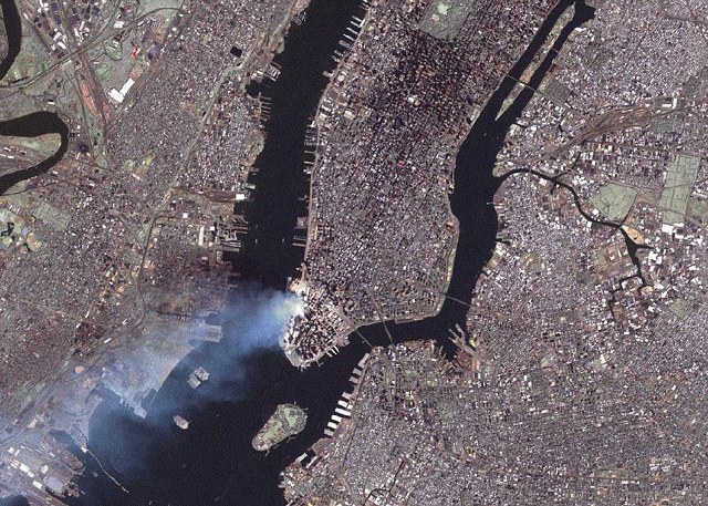Το τρομοκρατικό χτύπημα της 9/11 από το διάστημα