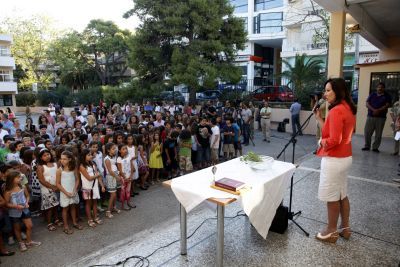 Με αποδοκιμασίες υποδέχτηκαν την Άννα Διαμαντοπούλου