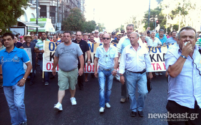 Συνεχίζεται και σήμερα η απεργία των ταξί