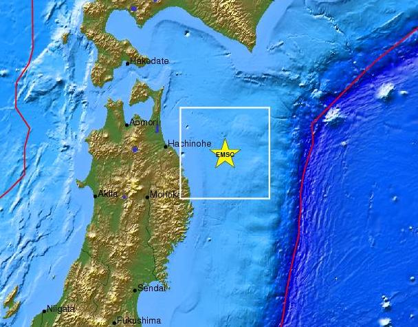 Σεισμός 6,6 Ρίχτερ αναστάτωσε την Ιαπωνία