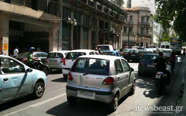 Ταλαιπωρία για τους Αθηναίους λόγω της απεργίας