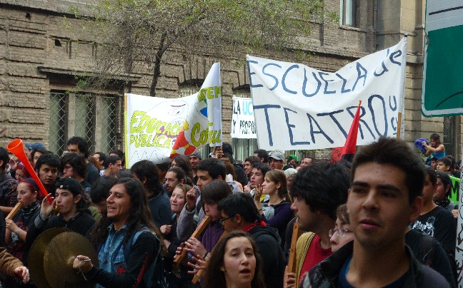 Συλλήψεις 21 φοιτητών σε διαδήλωσεις της Χιλής
