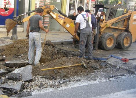 Διακοπή κυκλοφορίας στον Ωρωπό