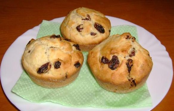 Σταφιδόψωμακια maffins