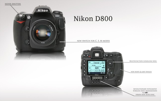 Nikon D800 για φωτογραφίες 36 Megapixel!