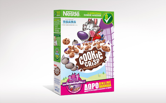 Χτίσε τη δική σου πόλη με τα δημητριακά cookie crisp