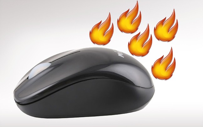 Ένα ποντίκι «φωτιά»