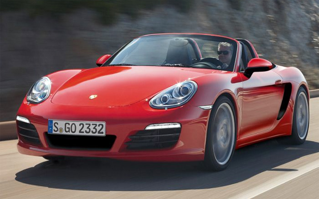 Στις αρχές του 2012 η νέα Porsche Boxster