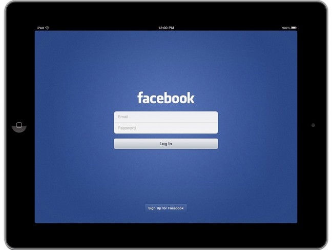 Επιτέλους έφθασε το Facebook app για iPad