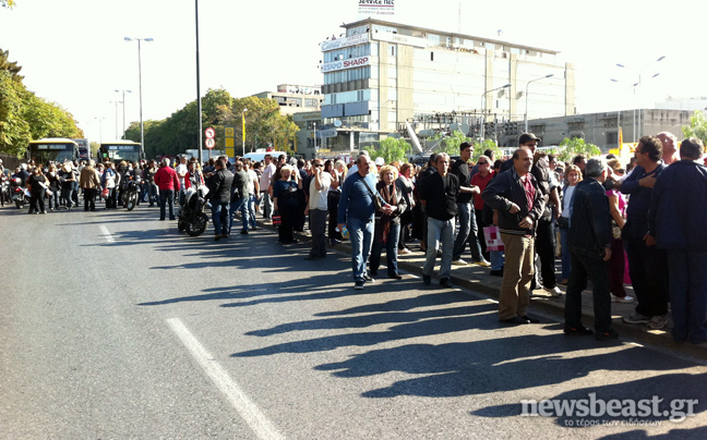 Αποκαταστάθηκε η κυκλοφορία στην Πειραιώς