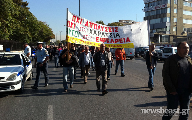 Διακοπή κυκλοφορίας στην οδό Πειραιώς