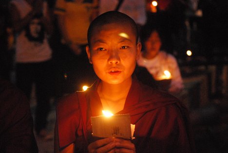 Διαδήλωση βουδιστών στην Κίνα