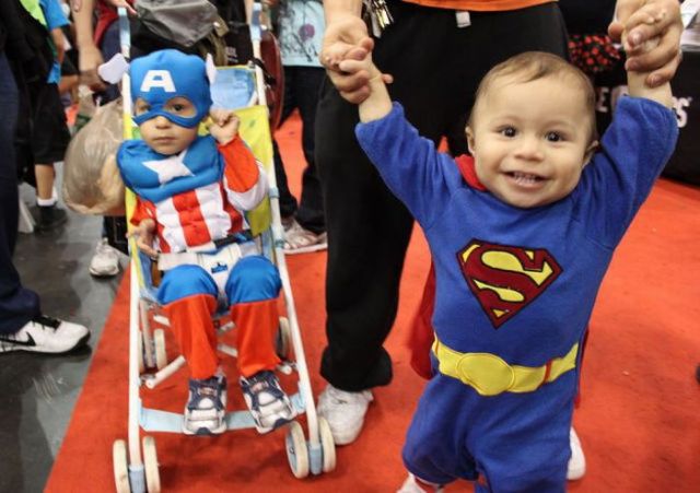 Μικροί σούπερ – ήρωες στην Comic Con