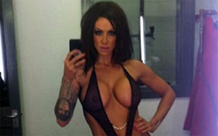 H Jodie Marsh αποκαλύπτεται