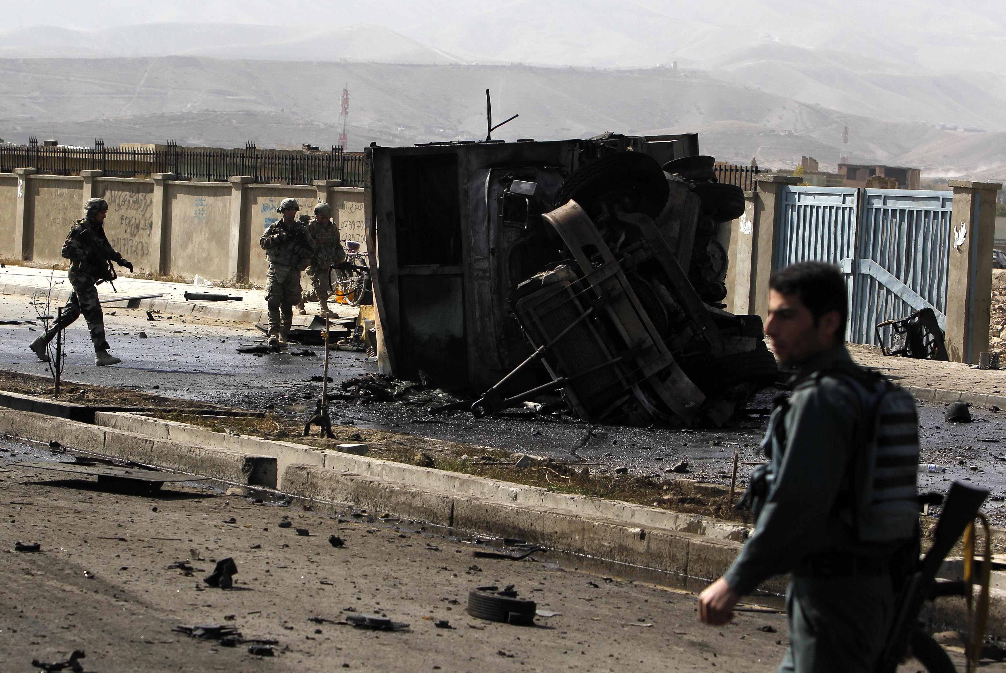 Στους δεκατρείς οι νεκροί στην Καμπούλ