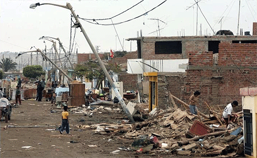 Τραυματισμοί και ζημιές από το σεισμό στο Περού