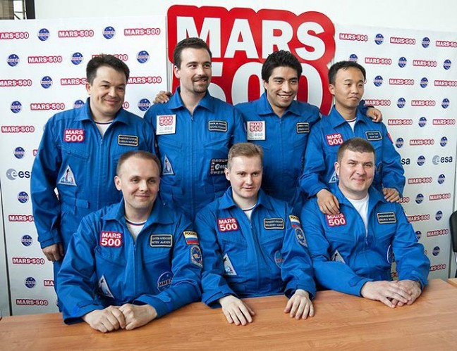Η ομάδα Mars500 «επέστρεψε» στην Γη