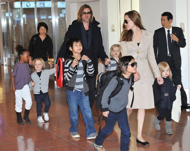 Όλη η οικογένεια Pitt &#8211; Jolie στην Ιαπωνία
