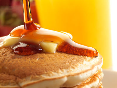 Αφράτα pancakes για πρωινό