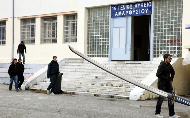 «Σαμουράι» σκόρπισε τον τρόμο στο Μαρούσι