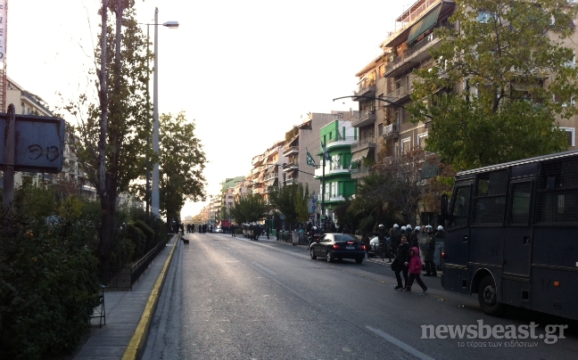 Πεδίο μάχης η λεωφόρος Αλεξάνδρας