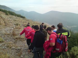 Επιχείρηση διάσωσης στα Λιβαδιώτικα Όρη
