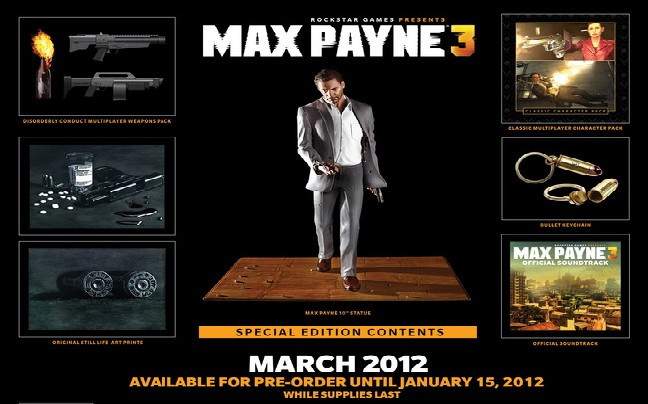 Η ειδική έκδοση του Max Payne 3