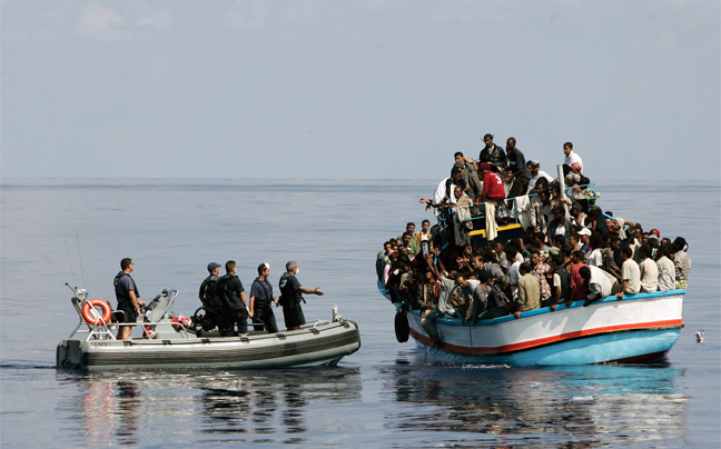 Σύροι πρόσφυγες ακινητοποιήθηκαν στη Μαύρη Θάλασσα
