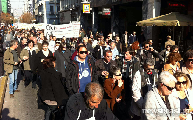 Απροσπέλαστο το κέντρο της Αθήνας