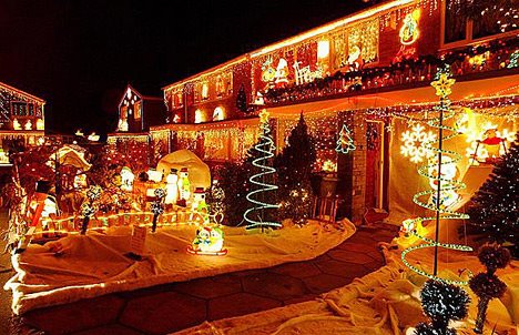 Χριστουγεννιάτικα σπίτια