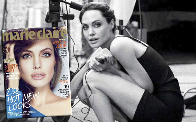 Οι γκριμάτσες της Angelina Jolie