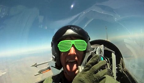 Πιλότοι F16 σε… χαλαρή αποστολή