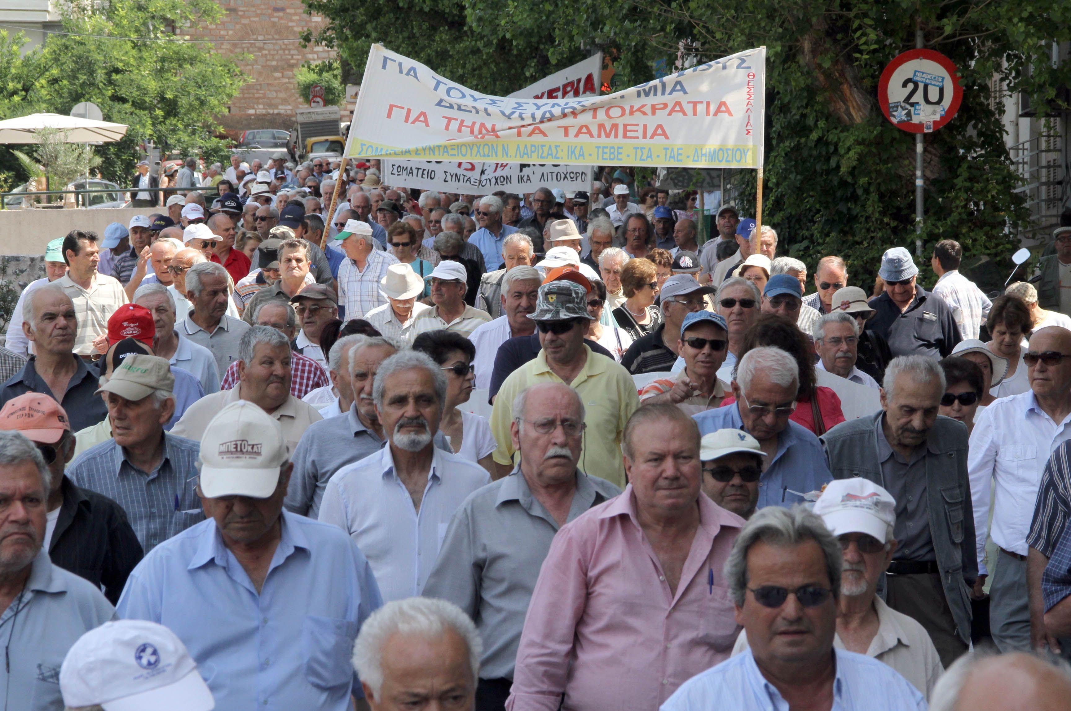 Στους δρόμους ξανά οι συνταξιούχοι