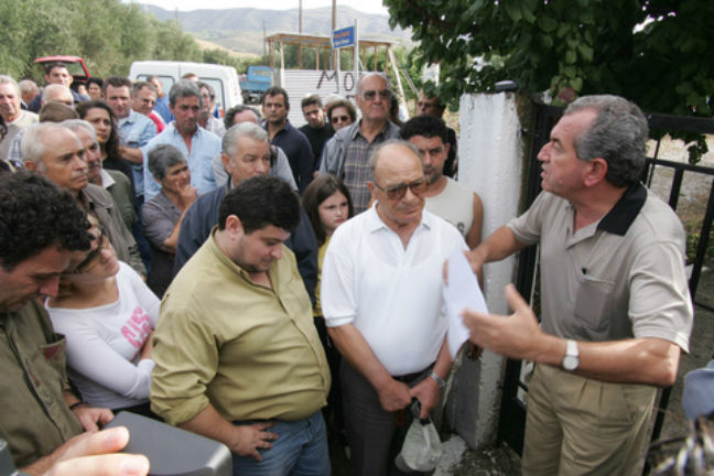 Συναντήθηκαν με τον εισαγγελέα οι κάτοικοι της Ευκαρπίας