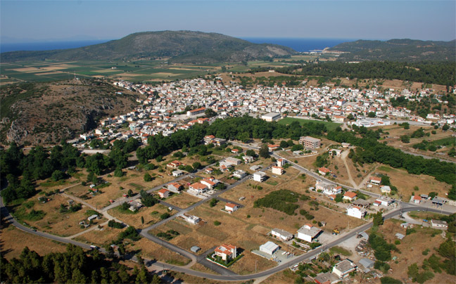 Βιομηχανική περιοχή στη βόρεια Εύβοια