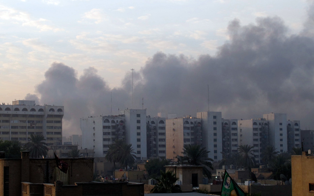 Ρουκέτες έπεσαν σε στρατιωτική βάση δίπλα στο αεροδρόμιο της Βαγδάτης
