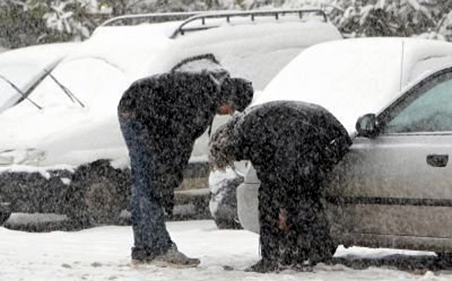 Κρύο και χιόνια στη Βόρεια Ελλάδα