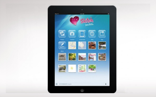 Το Skitch διαθέσιμο τώρα και για iPad