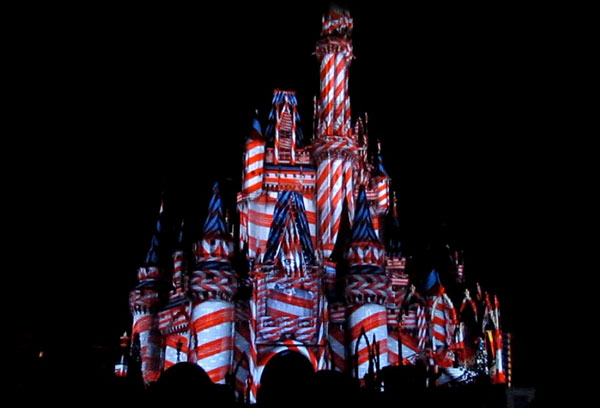 Το χριστουγεννιάτικο… κάστρο της Disney