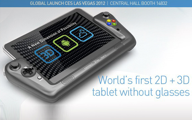 Android και 3D για πρώτη φορά μαζί σε tablet!