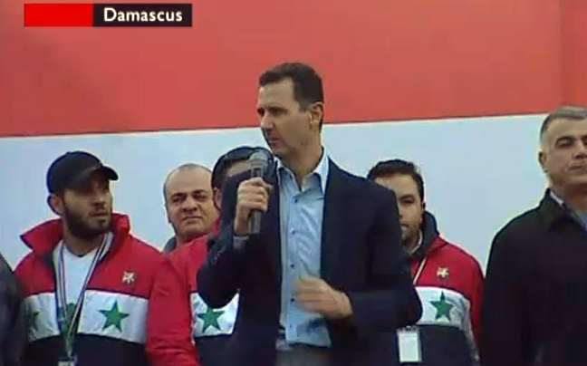 Η πρώτη δημόσια εμφάνιση του Άσαντ μετά από έξι μήνες