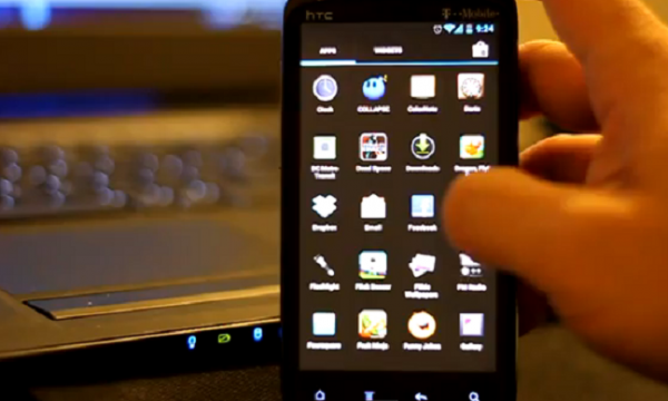 HTC Sensation με Android 4.0 Ice Cream Sandwich