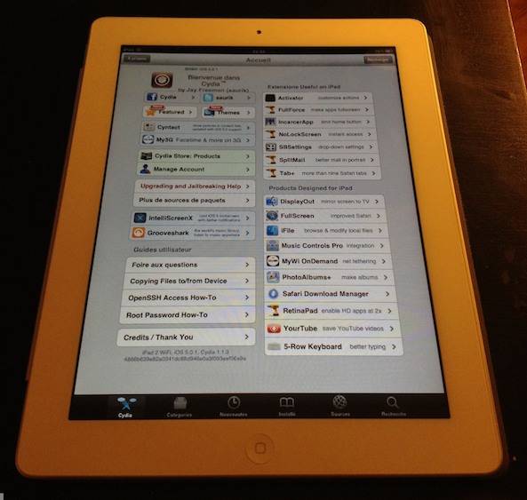 Το πρώτο «jailbreak» του iPad 2 και iPhone 4S με λογισμικό iOS 5.0.1